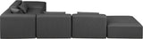 Cube Vegan Leather Modular Sectional - Modern Elegance and Comfort for Contemporary Spaces