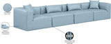 Cube Vegan Leather Modular Sofa - Luxurious Contemporary Design for Modern Living Spaces