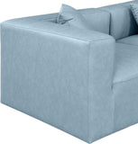 Cube Vegan Leather Modular Sectional - Luxurious Comfort and Modern Elegance for Any Living Space