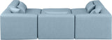 Cube Modular Sectional - Luxurious Vegan Leather Design for Contemporary Living Spaces and Comfort