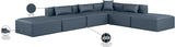 Cube Vegan Leather Modular Sectional - Modern Elegance and Comfort for Contemporary Spaces