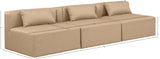 Cube Vegan Leather Modular Sofa - Luxurious Comfort Meets Modern Elegance for Your Living Space