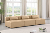 Cube Vegan Leather Modular Sofa - Luxurious Comfort Meets Modern Elegance for Your Living Space