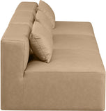Cube Vegan Leather Modular Sofa - Luxurious Comfort Meets Modern Elegance for Your Living Space