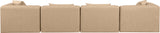 Cube Vegan Leather Modular Sofa - Luxurious Contemporary Design for Modern Living Spaces
