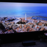 100''-130'' AWOL Vision Cinematic+ ALR Motorized Floor Rising Acoustic Screen
