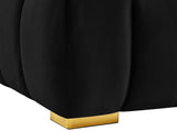 Gwen Velvet Loveseat - Luxurious Comfort & Contemporary Style with Tufting and Custom Legs Options