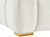 Gwen Velvet Loveseat - Luxurious Comfort & Contemporary Style with Tufting and Custom Legs Options