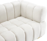 Gwen Velvet Loveseat - Luxurious Comfort & Contemporary Style with Tufting and Custom Legs Options