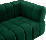 Gwen Velvet Loveseat - Luxurious Comfort & Contemporary Style with Tufting and Custom Legs Options