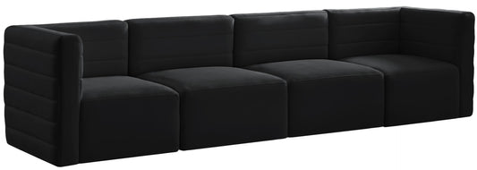 Quincy Modular Sofa - Elegant Contemporary Design with Cloud-Like Comfort and Channel Tufting