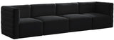 Quincy Modular Sofa - Elegant Contemporary Design with Cloud-Like Comfort and Channel Tufting