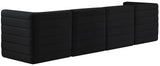 Quincy Modular Sofa - Elegant Contemporary Design with Cloud-Like Comfort and Channel Tufting