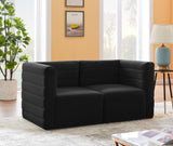Quincy Modular Sofa - Elegant Contemporary Design with Cloud-Like Comfort and Channel Tufting