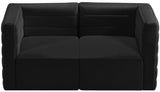 Quincy Modular Sofa - Elegant Contemporary Design with Cloud-Like Comfort and Channel Tufting