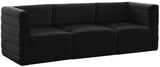 Quincy Modular Sofa - Elegant Contemporary Design with Cloud-Like Comfort and Channel Tufting