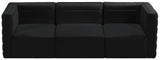 Quincy Modular Sofa - Elegant Contemporary Design with Cloud-Like Comfort and Channel Tufting