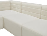 Quincy Modular Sofa - Elegant Contemporary Design with Cloud-Like Comfort and Channel Tufting