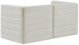Quincy Modular Sofa - Elegant Contemporary Design with Cloud-Like Comfort and Channel Tufting