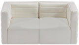 Quincy Modular Sofa - Elegant Contemporary Design with Cloud-Like Comfort and Channel Tufting