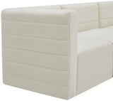 Quincy Modular Sofa - Elegant Contemporary Design with Cloud-Like Comfort and Channel Tufting
