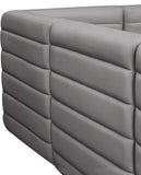Quincy Modular Armless Chair - Elegant Contemporary Design with Cloud-Like Comfort and Tufting