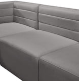 Quincy Modular Armless Chair - Elegant Contemporary Design with Cloud-Like Comfort and Tufting