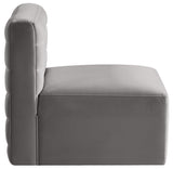 Quincy Modular Armless Chair - Elegant Contemporary Design with Cloud-Like Comfort and Tufting