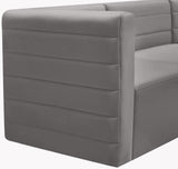 Quincy Modular Armless Chair - Elegant Contemporary Design with Cloud-Like Comfort and Tufting
