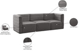 Quincy Modular Sofa - Elegant Contemporary Design with Cloud-Like Comfort and Channel Tufting