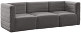Quincy Modular Sofa - Elegant Contemporary Design with Cloud-Like Comfort and Channel Tufting