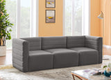 Quincy Modular Sofa - Elegant Contemporary Design with Cloud-Like Comfort and Channel Tufting