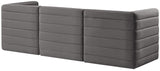 Quincy Modular Sofa - Elegant Contemporary Design with Cloud-Like Comfort and Channel Tufting
