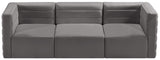 Quincy Modular Sofa - Elegant Contemporary Design with Cloud-Like Comfort and Channel Tufting