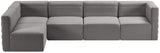 Quincy Velvet Modular Sectional Sofa - Modern Elegance with Cloud-Like Comfort & Stylish Design