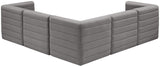 Quincy Velvet Modular Sectional Sofa - Modern Elegance with Cloud-Like Comfort & Stylish Design