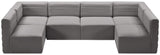 Quincy Velvet Modular Sectional Sofa - Modern Elegance with Cloud-Like Comfort & Stylish Design
