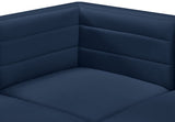 Quincy Modular Armless Chair - Elegant Contemporary Design with Cloud-Like Comfort and Tufting