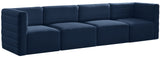 Quincy Modular Sofa - Elegant Contemporary Design with Cloud-Like Comfort and Channel Tufting