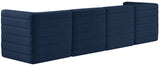 Quincy Modular Sofa - Elegant Contemporary Design with Cloud-Like Comfort and Channel Tufting