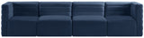 Quincy Modular Sofa - Elegant Contemporary Design with Cloud-Like Comfort and Channel Tufting