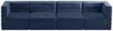 Quincy Modular Sofa - Elegant Contemporary Design with Cloud-Like Comfort and Channel Tufting