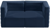 Quincy Modular Sofa - Elegant Contemporary Design with Cloud-Like Comfort and Channel Tufting