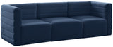 Quincy Modular Sofa - Elegant Contemporary Design with Cloud-Like Comfort and Channel Tufting