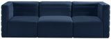 Quincy Modular Sofa - Elegant Contemporary Design with Cloud-Like Comfort and Channel Tufting