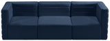 Quincy Modular Sofa - Elegant Contemporary Design with Cloud-Like Comfort and Channel Tufting