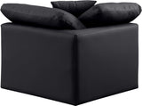 Indulge - Faux Leather Corner Chair