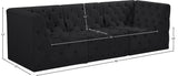 Tuft Contemporary Modular Sofa with Deep Button Tufting - Stylish, Versatile and Comfortable Design