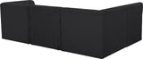 Tuft Velvet Modular Sectional - Deep Button Tufting, Stylish Design for Endless Configurations