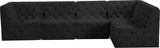 Tuft Velvet Modular Sectional - Deep Button Tufting, Stylish Design for Endless Configurations